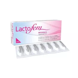 LACTOFEM Čepići za rodnicu mliječne kiseline, 14 kom
