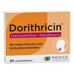 DORITHRICIN Pastile za grlo Divlje bobice, 20 kom