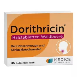 DORITHRICIN Pastile za grlo Divlje bobice, 40 kom