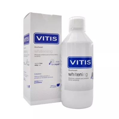 VITIS vodica za ispiranje usta za izbjeljivanje, 500 ml VITIS vodica za ispiranje usta za izbjeljivanje, 500 ml