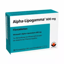 ALPHA-LIPOGAMMA 600 mg filmom obložene tablete, 30 kom
