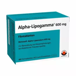 ALPHA-LIPOGAMMA 600 mg filmom obložene tablete, 60 kom