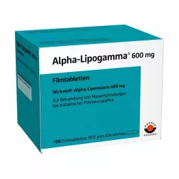 ALPHA-LIPOGAMMA 600 mg filmom obložene tablete, 100 kom