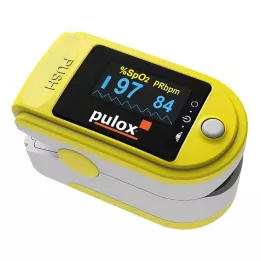 PULOX PO-200 pulseksimetra žuta, 1 ST
