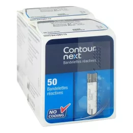 CONTOUR Trake za testiranje senzora Next, 100 kom