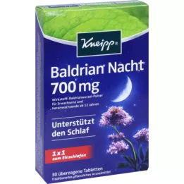 KNEIPP Valerijske tablete prekrivene noći, 30 sati