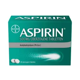 ASPIRIN 500 mg obložene tablete, 40 kom