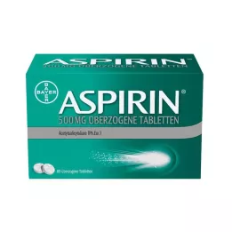 ASPIRIN 500 mg obložene tablete, 80 kom