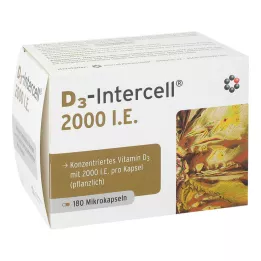 D3-INTERCELL 2.000 IU kapsule, 180 kom
