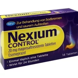 NEXIUM Kontrola tablete otporne na želučane 20 mg, 14 ST