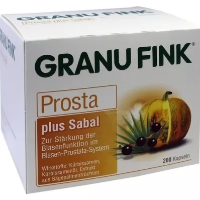 GRANU FINK Prosta Plus Sabal tvrde kapsule, 200 ST