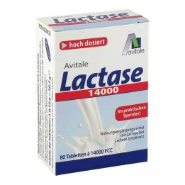 LACTASE 14.000 FCC tableta u dozatoru, 80 kom
