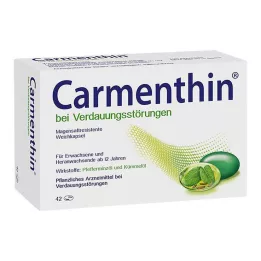 CARMENTHIN za probavne smetnje msr. Meke kapsule, 42 kom
