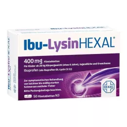 IBU-LYSINHEXAL Filmom obložene tablete, 50 kom