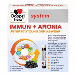 DOPPELHERZ Immun+Aronija sustav ampule, 10 kom