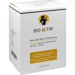 MINOXIDIL BIO-H-TIN Pharma 20 mg/ml sprej lsg., 3x60 ml
