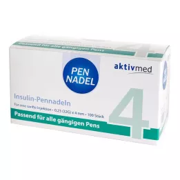 PEN-NADELN Univerzalne 4 kanile 0,23x4 mm 32 G, 100 kom