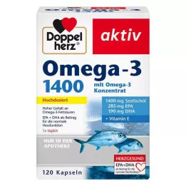 DOPPELHERZ Omega-3 1.400 kapsula, 120 kom