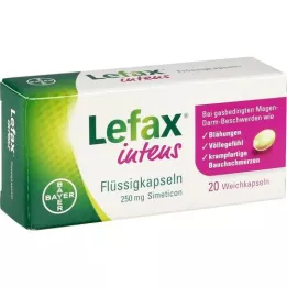 LEFAX Integs Liquid capsules 250 mg Simeticon, 20 pcs