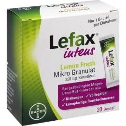 LEFAX Integs limun Fresh Mikro granul.250 mg Sim., 20 ST