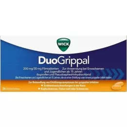 WICK DuoGrippal 200 mg/30 mg filmom obložene tablete, 24 kom