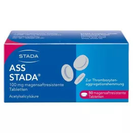 ASS STADA 100 mg tableta otpornih na želučane, 50 sati