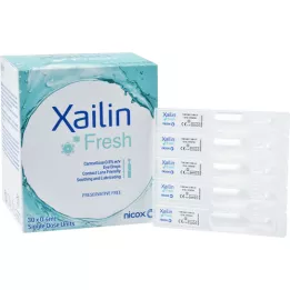 XAILIN Svježe kapi za oči, 30x0.4 ml