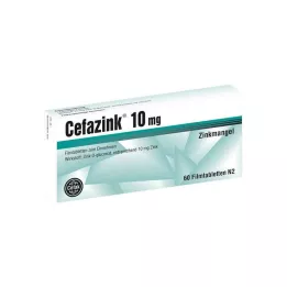 CEFAZINK 10 mg filmom obložene tablete, 60 kom
