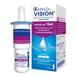 HYLO-VISION SafeDrop Gel kapi za oči, 10 ml