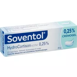 SOVENTOL Hidrokortizon acetat 0,25% krema, 20 g
