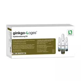 GINKGO-LOGES Otopina za injekcije D 4 ampule, 50X2 ml