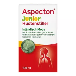 ASPECTON Junior Sok od islandskog lišaja za suzbijanje kašlja, 100 ml