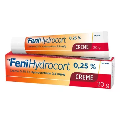 FENIHYDROCORT Vrhnje 0,25%, 20 g FENIHYDROCORT Vrhnje 0,25%, 20 g