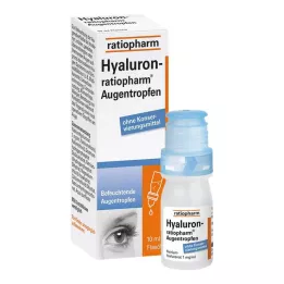 HYALURON-RATIOPHARM Kapi za oči, 10 ml