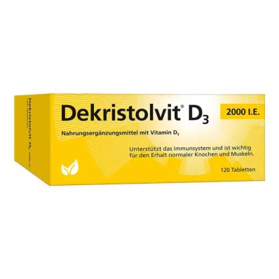 DEKRISTOLVIT D3 2.000 IU tablete, 120 kom