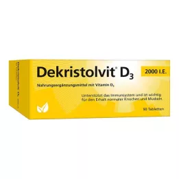 DEKRISTOLVIT D3 2.000 IU tablete, 90 kom