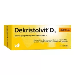 DEKRISTOLVIT D3 4.000 IU tablete, 60 kom