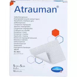 ATRAUMAN Sterilne komprese 5x5 cm, 10 kom