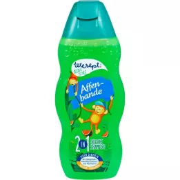 TETESEPT Kids Style 2u1 šampon za tuširanje. Affenbande, 200 ml