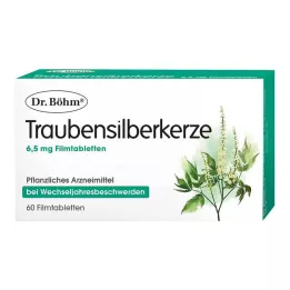 DR.BÖHM Crni kohoš 6,5 mg filmom obložene tablete, 60 kom