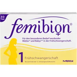 Femibion Pregnancy 1 D3 + 800 μg Folate Tablets, 30 pcs