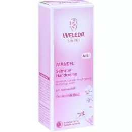 WELEDA Krema za ruke osjetljivu na badem, 50 ml