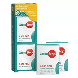 LACTOSTOP 3.300 FCC Tablete Click Dispenser Dop.Pa., 2X100 kom