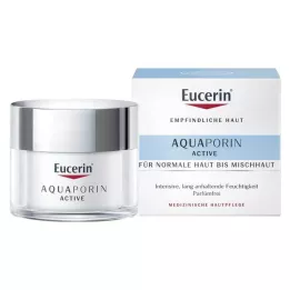 EUCERIN AQUAporin Active krema za normalnu do mješovitu kožu, 50 ml