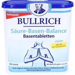 BULLRICH Acid baze tablete uravnotežene, 450 ST