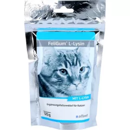 FELIGUM l-lisine Kaudrops F. Mačke, 120 g