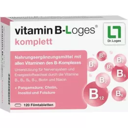 VITAMIN B-LOGES Potpuno prekrivene tablete, 120 ST