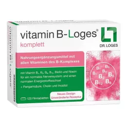 VITAMIN B-LOGES potpune filmom obložene tablete, 120 kom