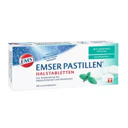 EMSER Pastile s mentol svježinom bez šećera, 30 kom
