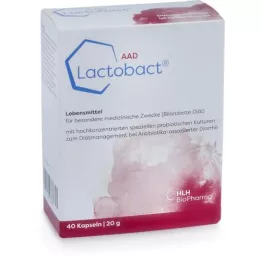 LACTOBACT AAD Gastroke -rezistentne kapsule, 40 sati